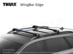 Střešní nosič Cadillac BLS 07- WingBar Edge, Thule, TH720400-721320_10