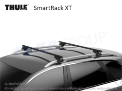 Střešní nosič Cadillac SRX 03-09 SmartRack, Thule, TH191406_10
