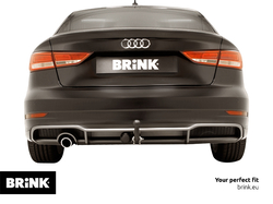 Tažné zařízení Audi A3 Cabrio 2016/07- (8VE), pevné, BRINK