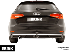Tažné zařízení Audi A3 Cabrio 2016/07- (8VE), pevné, BRINK