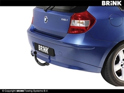 Tažné zařízení BMW 1-serie Coupé 2007-2013 (E82), odnímatelný BMA, BRINK