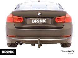 Tažné zařízení BMW 4-serie Coupé / Cabrio 2013-2014/02 (F32/F33), vertikální, BRINK