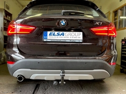 Tažné zařízení BMW X1 2015- (F48) , pevný čep 2 šrouby, Westfalia