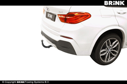 Tažné zařízení BMW X4 2014- (F26) , automat sklopný, BRINK