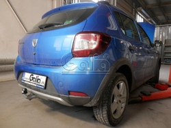 Tažné zařízení Dacia Sandero 2013- , pevný čep 2 šrouby, Galia