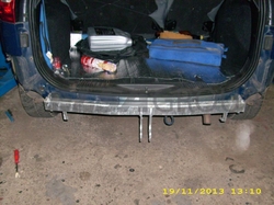 Tažné zařízení Ford Fusion 2005/11-2011 , pevný čep 2 šrouby, Galia