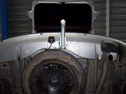 Tažné zařízení Lancia Phedra 2002-2010 , pevný čep 2 šrouby, Galia
