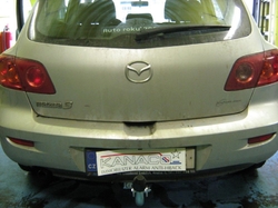 Tažné zařízení Mazda 3 HB 2009-2013, pevné, Galia