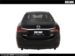 Tažné zařízení Mazda 6 kombi 2012- (GJ), odnímatelný BMA, BRINK