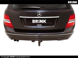 Tažné zařízení Mercedes Benz C Coupé 2011-2014 (C204), vertikální, BRINK