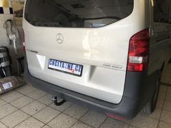 Tažné zařízení Mercedes Benz EQV 2020- , pevné 2 šr., Westfalia