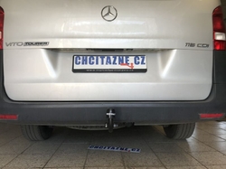 Tažné zařízení Mercedes Benz EQV 2020- , pevné 2 šr., Westfalia