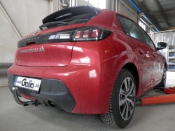 Tažné zařízení Peugeot 208 2019- , bajonet, Galia