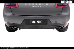Tažné zařízení Porsche Macan 2014- , vertikální, BRINK