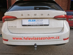Tažné zařízení Škoda Octavia 2013-2020 (III) kombi, pevné, Galia