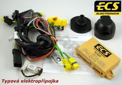 Elektropřípojka Citroen C5 III kombi 08- (TD)  7pin, ECS