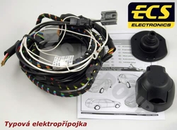 Elektropřípojka Ford C-MAX II/FOCUS III/GRAND (DXA/CB7,DXA/CEU,DXA/CB7,DXA/CEU) 7pin, ECS