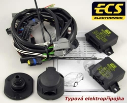 Elektropřípojka Ford  FOCUS II 3dv./5dv. 08-11 (DA) 7pin, ECS