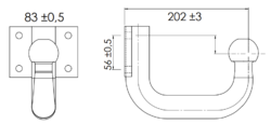 Přírubový čep C4 (D=17,5 kN) TriMotive