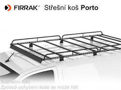 Střešní koš Peugeot Rifter/Partner L2/LWB/XL 18-, FIRRAK