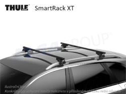 Střešní nosič Audi 100 kombi SmartRack, Thule