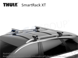 Střešní nosič Audi 100 kombi SmartRack, Thule