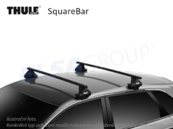 Střešní nosič Audi A1 Sportback 18- SquareBar, Thule