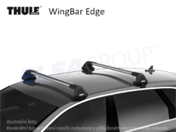 Střešní nosič Audi A1 Sportback 18- WingBar Edge, Thule