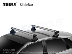 Střešní nosič Audi A3 Limousine 13- SlideBar, Thule