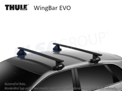 Střešní nosič Audi A3 Limousine 13- WingBar EVO, Thule