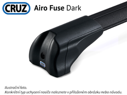 Střešní nosič Audi A3 Sportback 04-12, CRUZ Airo Fuse Dark