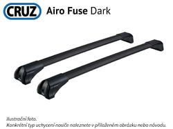 Střešní nosič Audi A3 Sportback 12-, CRUZ Airo Fuse Dark