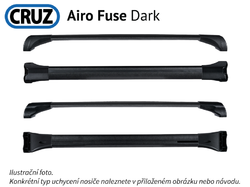 Střešní nosič Audi A3 Sportback 12-, CRUZ Airo Fuse Dark