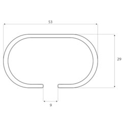 Střešní nosič Audi A4 Avant 01-08 G3 Clop 110 cm