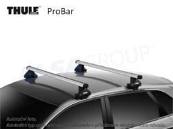 Střešní nosič Audi A4 B8 07-15 ProBar, Thule