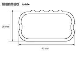 Střešní nosič BMW X6 06/07-07/14 SUV, Typ E71 / E72, Menabo Ariete