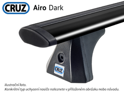 Střešní nosič Chevrolet Aveo 4/5 dv., CRUZ Airo Dark