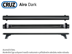 Střešní nosič Chevrolet Aveo 4/5 dv., CRUZ Airo Dark