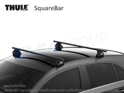 Střešní nosič Chevrolet Trailblazer 01-09 SquareBar, Thule