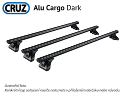 Střešní nosič Fiat Scudo 22- L1H1/L2H1/L3H1, Cruz Alu Cargo Dark