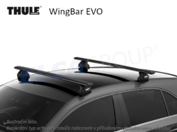 Střešní nosič Fiat Ulysse 22- WingBar EVO, Thule