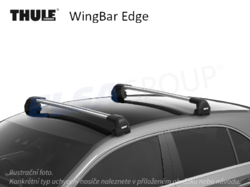 Střešní nosič Hyundai i30 Fastback 17- WingBar Edge, Thule