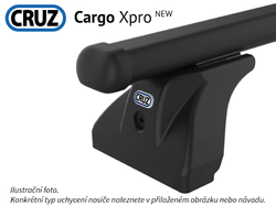 Střešní nosič Jeep Wrangler 2/4d 07-18, Cruz Cargo Xpro