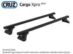 Střešní nosič Jeep Wrangler 2/4d 07-18, Cruz Cargo Xpro