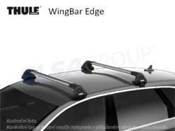 Střešní nosič Renault Megane 08- WingBar Edge, Thule