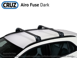 Střešní nosič Subaru XV e-Boxer 19-, CRUZ Airo Fuse Dark