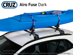 Střešní nosič Subaru XV e-Boxer 19-, CRUZ Airo Fuse Dark