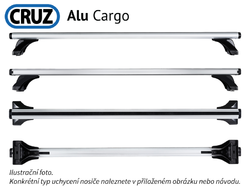 Střešní nosič Tata Telcoline 2006 - 2007 double cab, CRUZ ALU Cargo