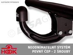 Tažné zařízení BMW X3 2010-2014/02 (F25) , pevné, HOOK