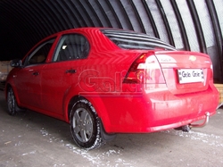 Tažné zařízení Chevrolet Aveo sedan 2006-2011, odnímatelný bajonet, Galia